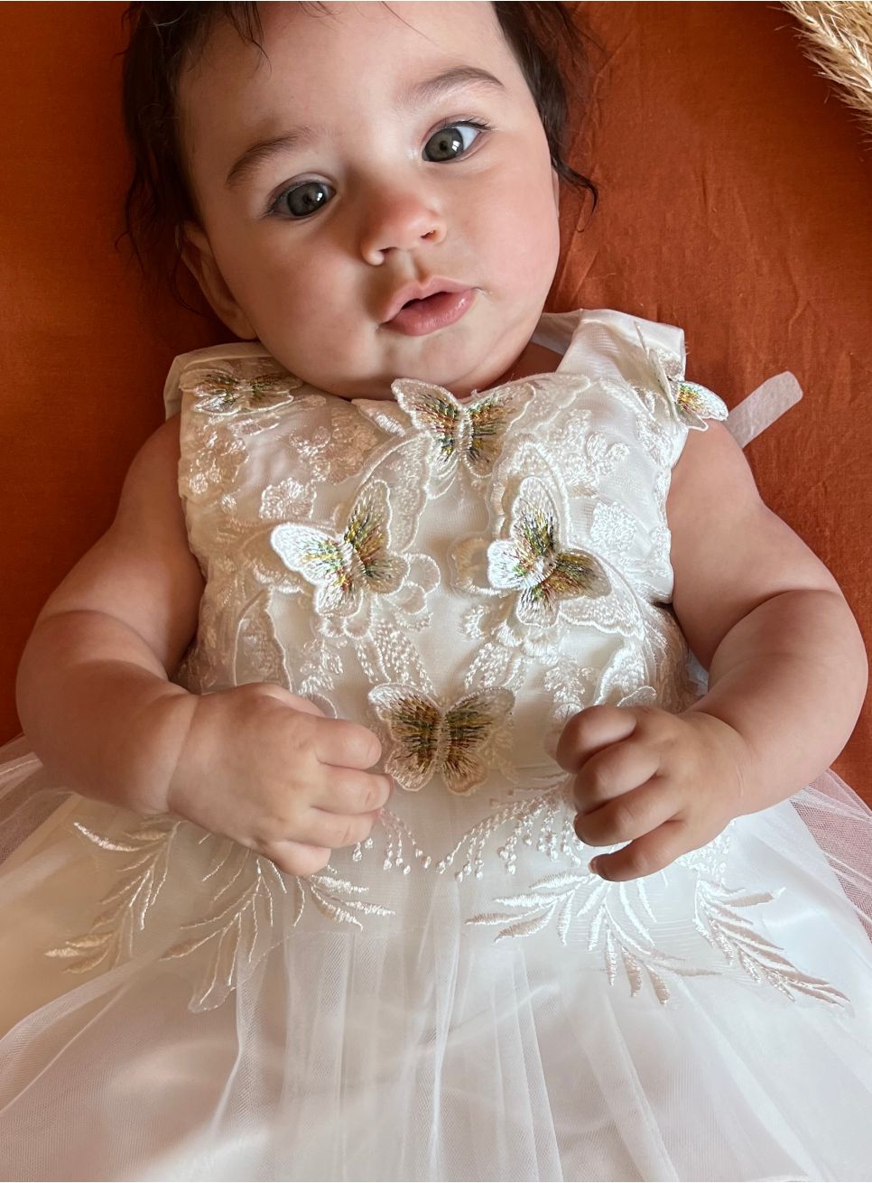 Chaussettes De Cérémonie Blanc Pour Bébé Fille - Taille 9-12 Mois - Neuf Avec étiquettes - Mariage, Baptême