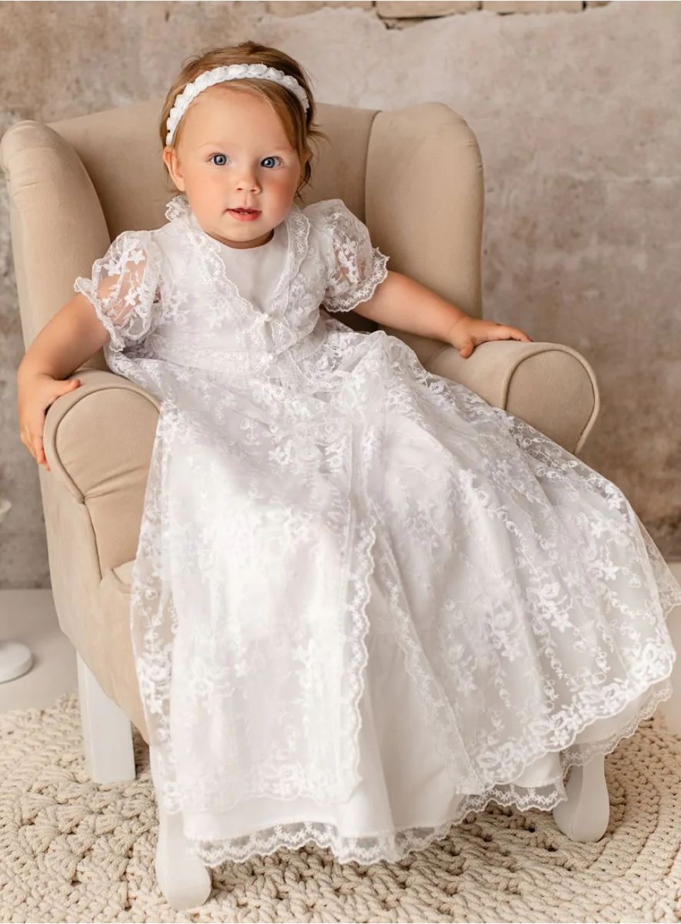 Robe Cocktail Bebe - Taille M - Dentelle Multicolore - Longueur Genou - Manches Courtes - Neuf Avec Étiquettes