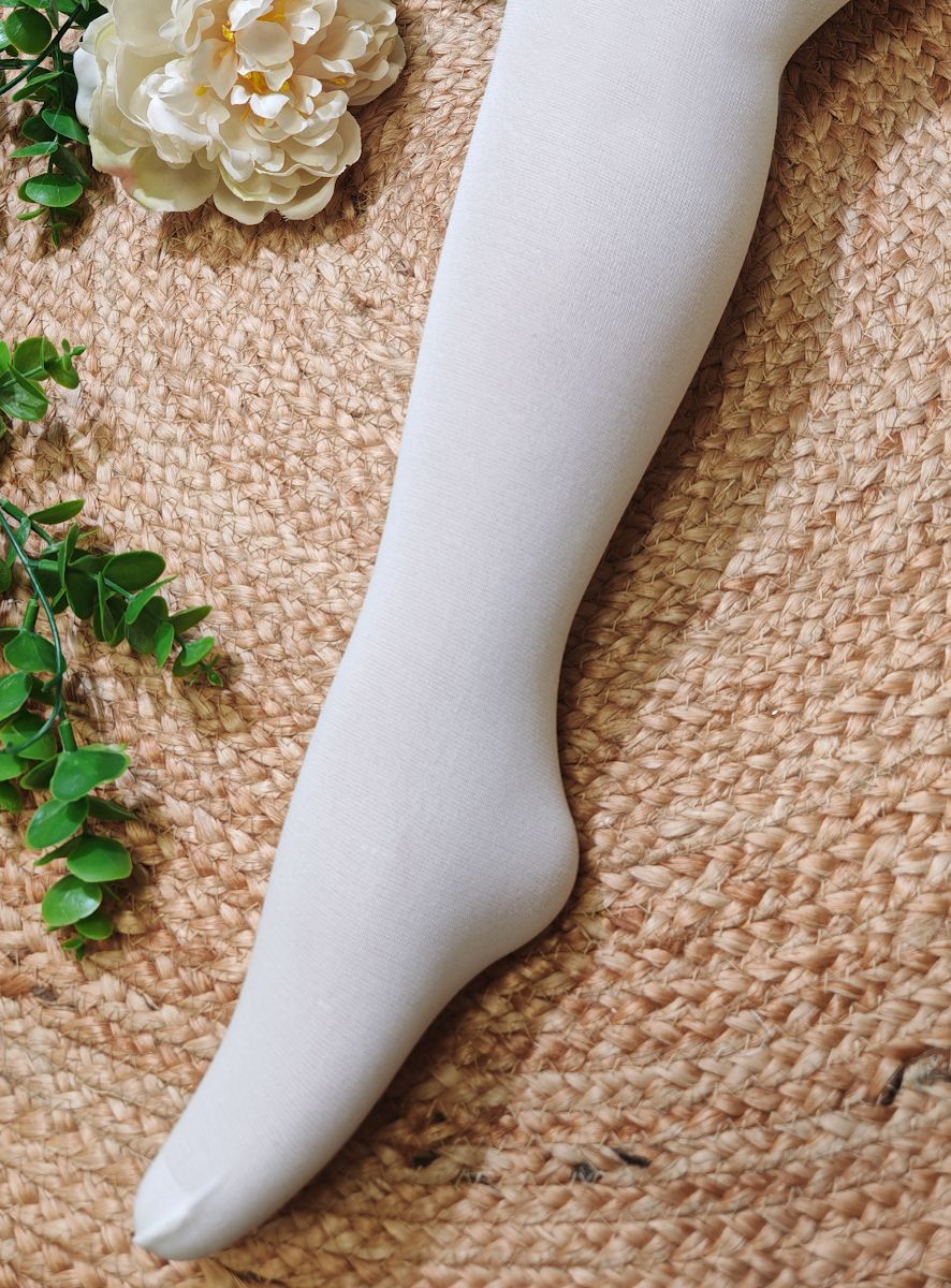 Lot De 3 Collants Gerbe Ivoire - Taille T3 (Plus) - Dentelle - Neufs Sans étiquettes