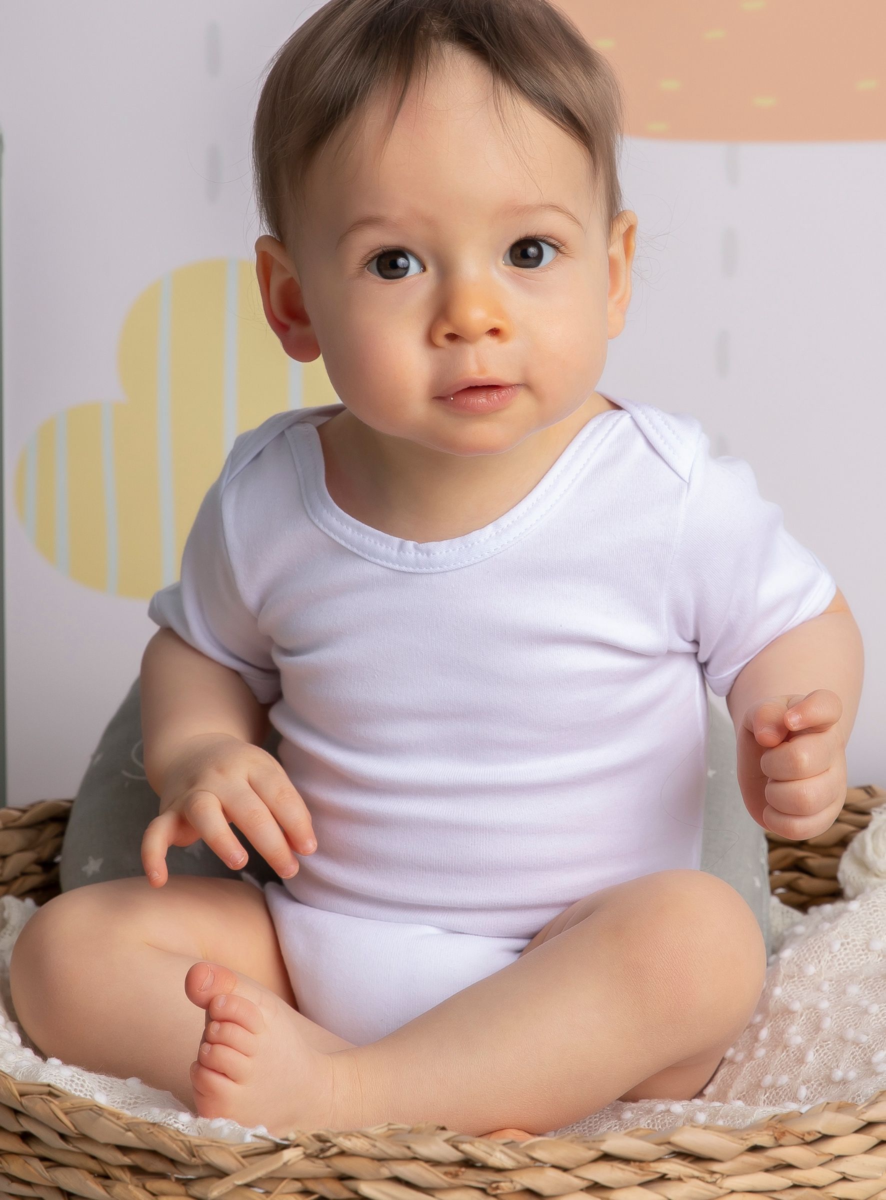 Body Manches Courtes Pour Bébé – Motif Humoristique « Attention à Vos Filles, J’arrive » – Tonton Ben – Coton Doux – Unisexe