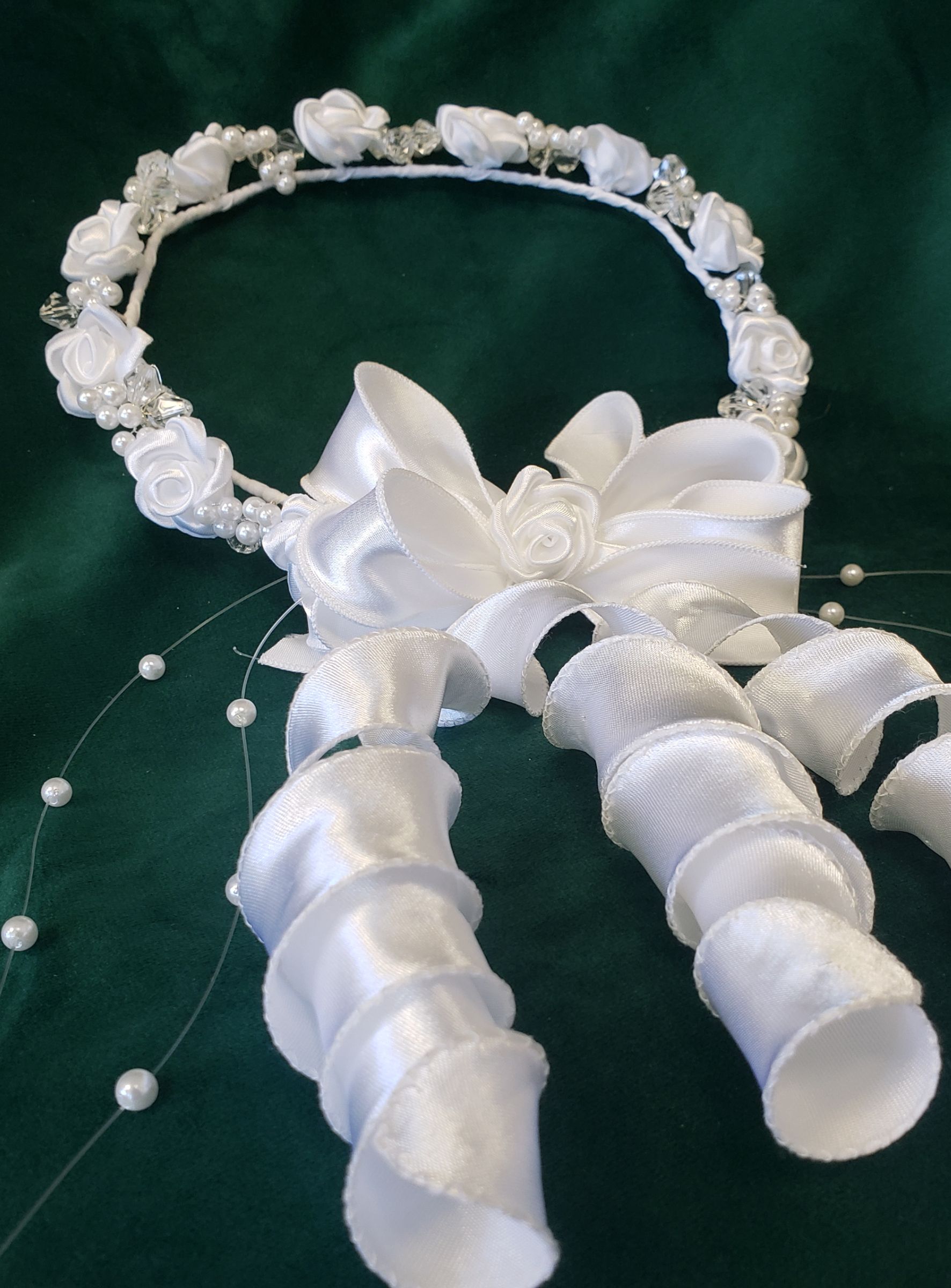 Couronne de fleurs pour cheveux,couronne fleur cheveux accessoire cheveux mariage coiffure