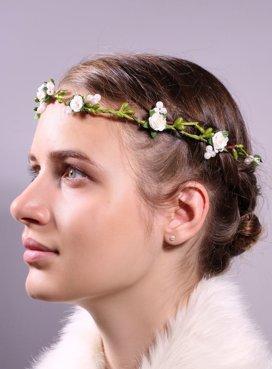 Couronne Élégante Avec Cristaux Pour Fille - Diadème Princesse Anniversaire Mariage - Accessoire Cheveux Festif