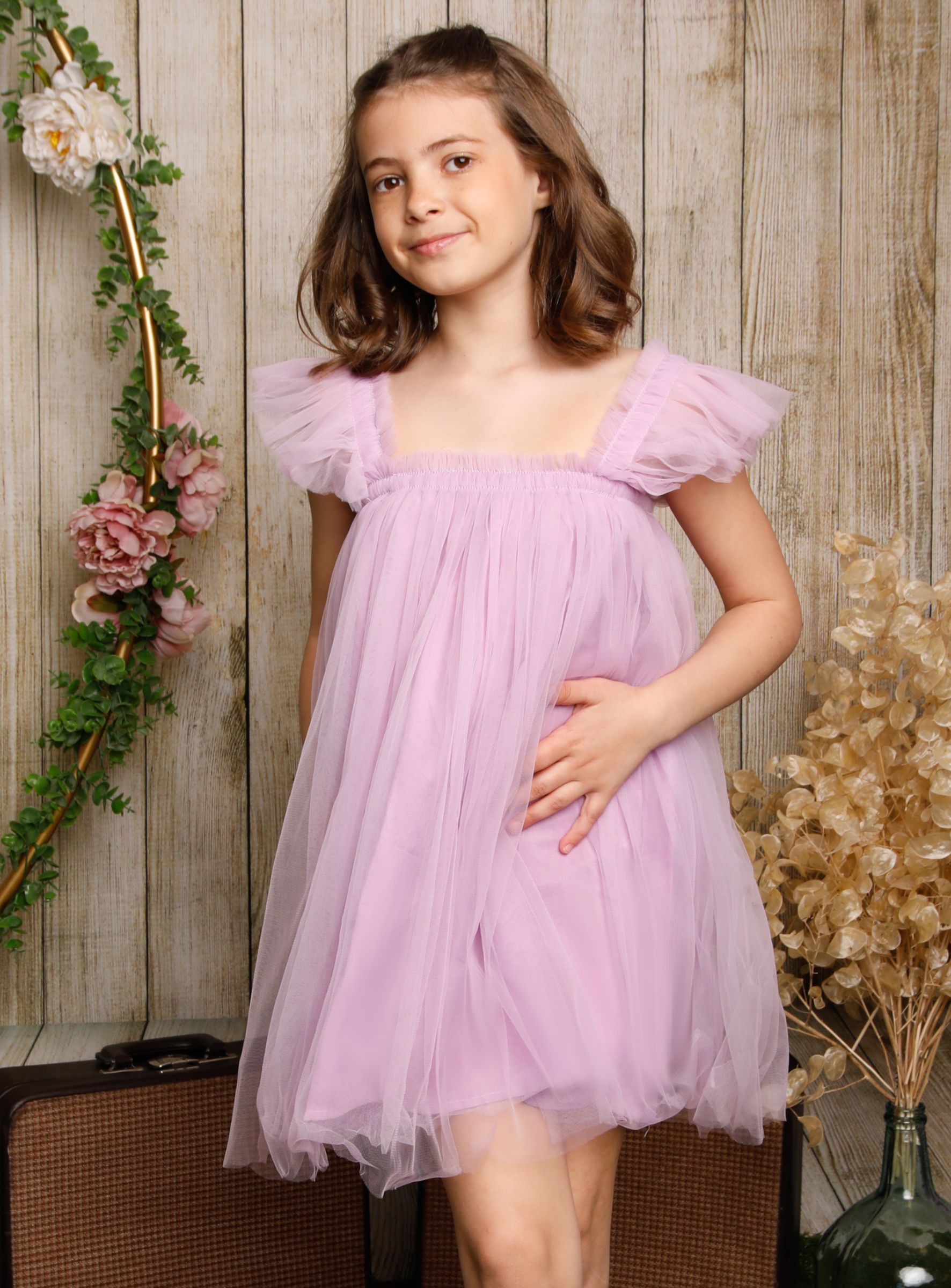 Ro body en tulle 2 en 1 de cérémonie pour bébé fille | Orchestra Ro body en tulle 2 en 1 de cérémonie pour bébé fille | Orchestra