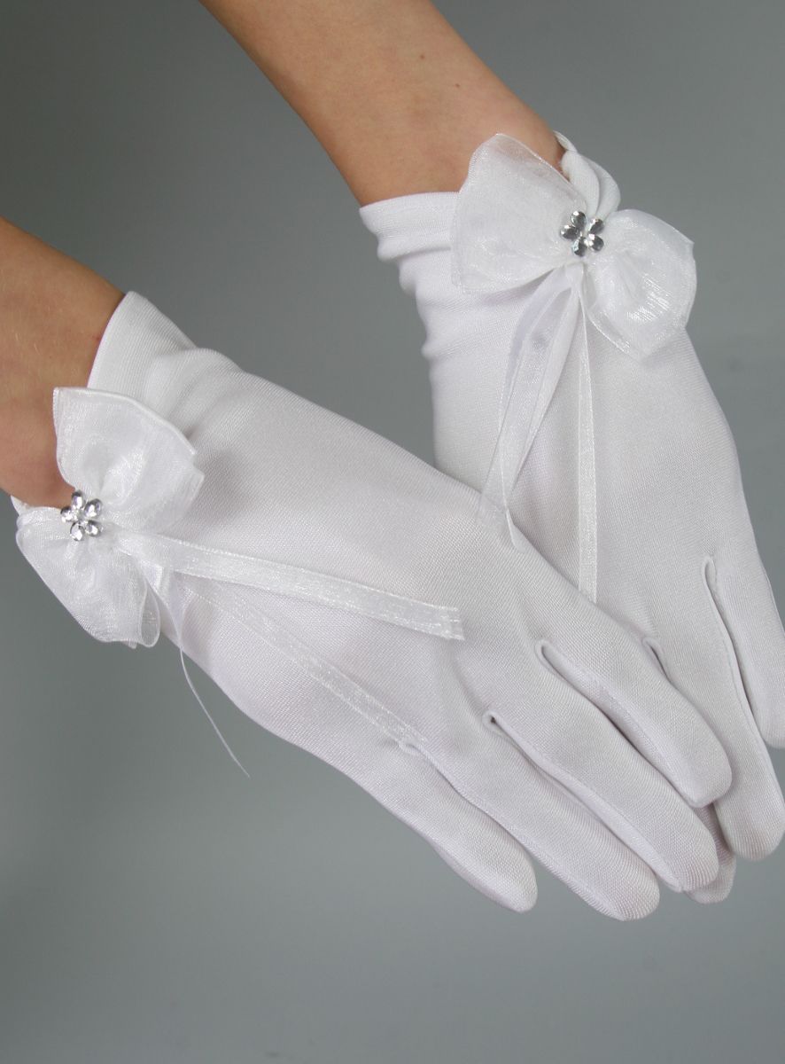 5 Paires De Gants Blancs En Coton Pour Enfants – Longueur Poignet – Costume De Cosplay, Mariage, Fête, Scène – Taille Unique Pour Filles Et Garçons