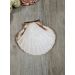 Coquille de baptême naturelle Beige