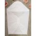 Linge lange carré froufrou organza Ellie Blanc