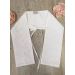 Etole de baptême dentelle Blanc