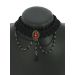 Chocker ras du cou dentelle noire Noir