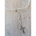 Chapelet perles avec croix du Christ