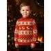 Pull Noël enfant étoile des neiges