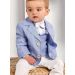 Veste bleu ciel rayé  bébé et / ou garçon Milo