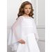 Cape fille en mousseline