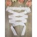 Ceinture composition florale - Collection Création Blanc