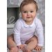 Polo body bébé fille manches longues