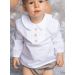 Chemise manches longues vintage petit garçon