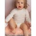 Body fantaisie ivoire écru bébé fille
