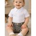 Chemises body coton manches courtes