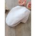 Béret blanc bébé garçon