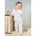 Pyjama costume de baptême bébé garçon