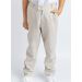 Pantalon lin beige garçon Pierre