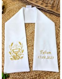 Etole communion Calice pêrsonnalisable pour première communion ou confirmation de foi