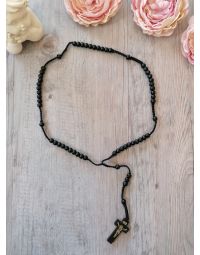 Chapelet bois avec 3 couleurs au choix