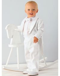 Costume baptême blanc Smoking bébé blanc Costume mariage petit garçon