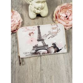 Porte-monnaie En Toile Pour Femme/fille - 10x12 Cm - Nombreux Rangements - Romantique