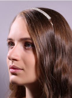 Serre tête ligne de strass
