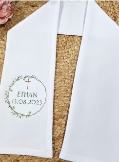 Etole de baptême collection "Olivier et Croix " - Personnalisable