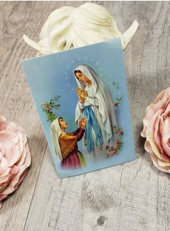 icone de la Vierge avec prière