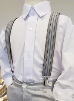 Bretelle garcon pour tenue de mariage ou baptême