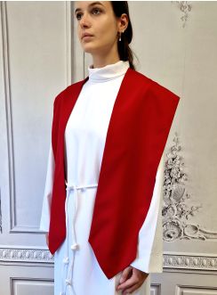 Etole de confirmation personnalisable rouge