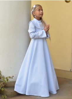 Aube de communion fille - aube robe élégante