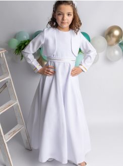 Tenue fille blanche pour communion