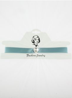 Chocker Ras du cou ruban avec strass
