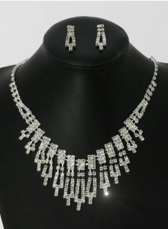 parure bijoux femme pour soirée ou mariage.