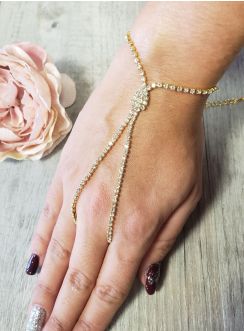 Chaine de main avec strass