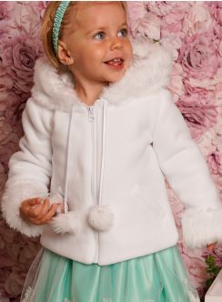 Manteau chaud bébé fille
