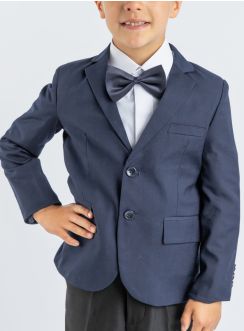 veste costume enfant bleu marine