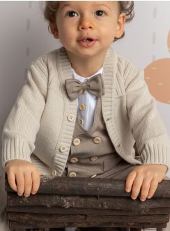 Cardigan gilet bébé et petit garçon de qualité