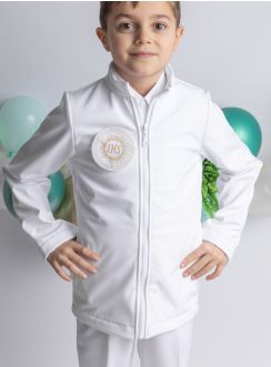 Veste communion garçon avec hostie