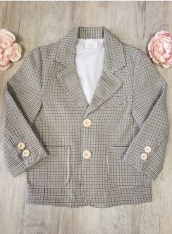 Veste cérémonie vintage bébé petit garçon Rafael II