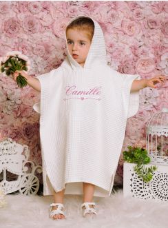 Poncho de bain bébé - personnalisable