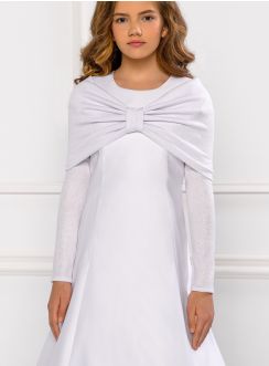 cache épaule pour mariage, baptême ou communion enfant