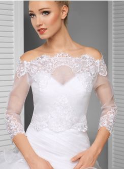 caraco dentelle femme blanc