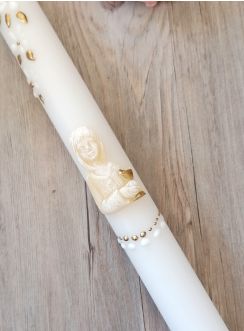 bougie communiante fille personnalisable