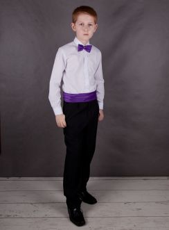 Tenue garçon d'honneur + ceinture et noeud
