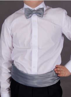 Ceinture cortège garçon + noeud papillon
