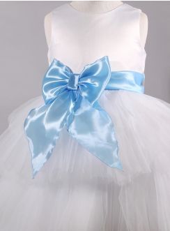 ceinture cortège mariage enfant bleu ciel